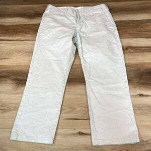 Buck Mason Maverick Slim Officer Pant 31 Bone Off White 9 oz Slub Twill BM14023